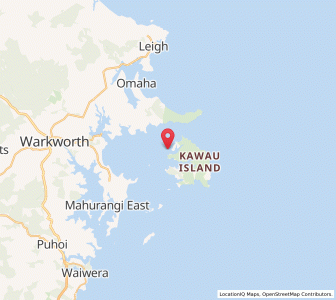 Map of North Cove, Auckland