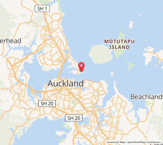 Map of North Head, Auckland