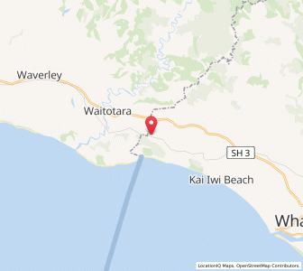 Map of Nukumaru, Manawatu-Wanganui