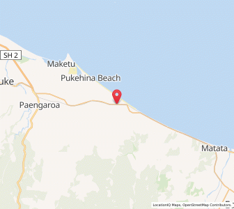 Map of Ohinepanea, Bay of Plenty
