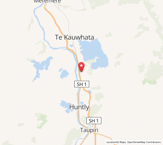 Map of Ohinewai, Waikato