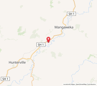 Map of Ohingaiti, Manawatu-Wanganui