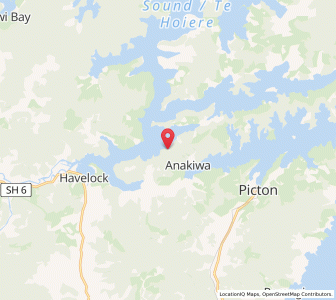Map of Ohingaroa, Marlborough