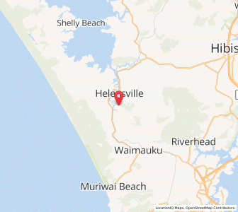 Map of Ohirangi, Auckland