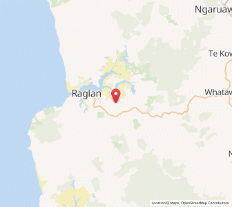 Map of Okete, Waikato