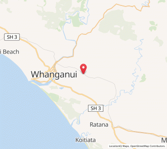 Map of Okoia, Manawatu-Wanganui