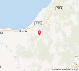 Map of Okoki, Taranaki