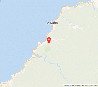 Map of Omaio, Bay of Plenty