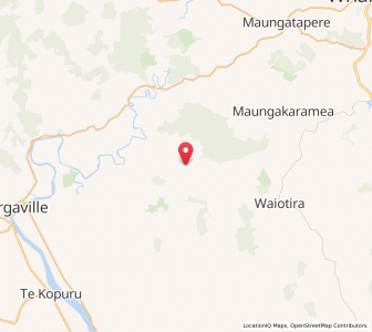 Map of Omana, Northland
