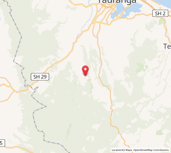 Map of Omanawa Falls, Bay of Plenty