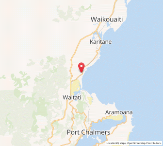 Map of Omimi, Otago
