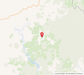 Map of Omoana, Taranaki