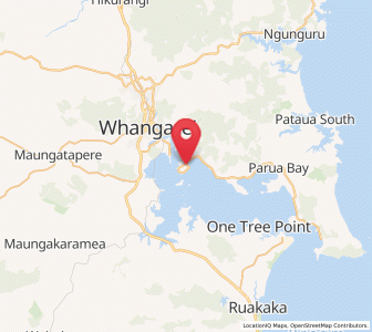 Map of Onerahi, Northland