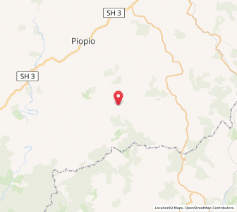 Map of Oniao, Waikato