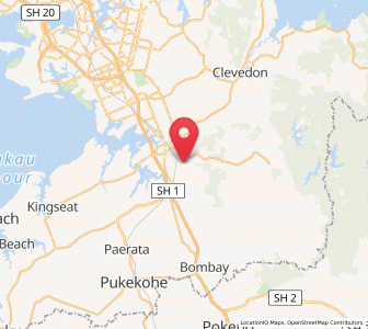 Map of Opaheke, Auckland