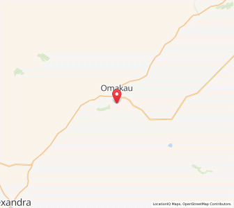 Map of Ophir, Otago