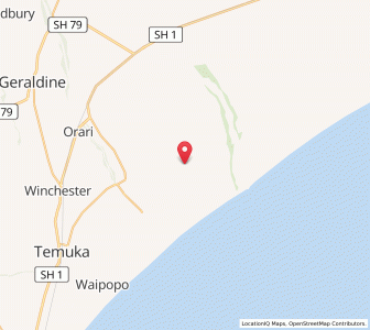 Map of Orton, Canterbury