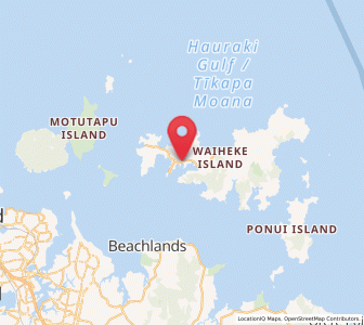 Map of Ostend, Auckland