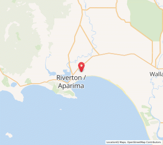 Map of Otaitai, Southland