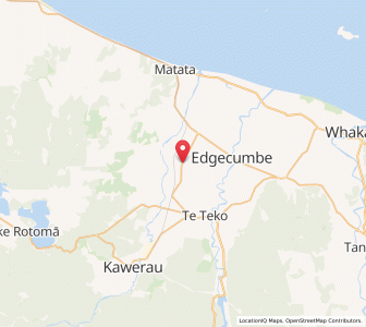 Map of Otakiri, Bay of Plenty