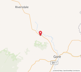 Map of Otamita, Southland