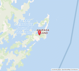Map of Otanerau, Marlborough