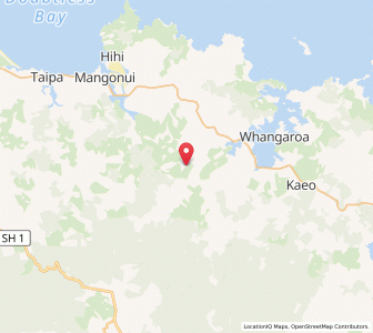 Map of Otangaroa, Northland