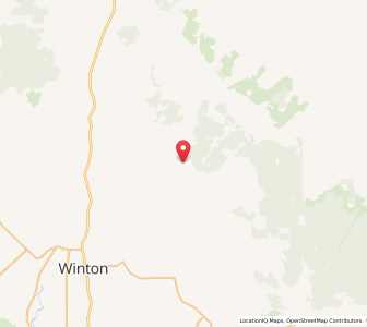 Map of Otapiri Gorge, Southland