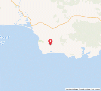 Map of Otara, Southland