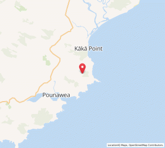 Map of Otekura, Otago