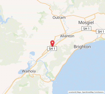Map of Otokia, Otago