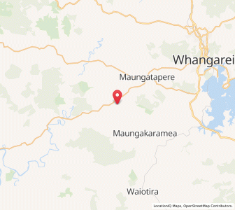 Map of Otuhi, Northland