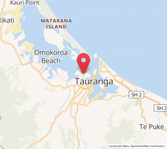 Map of Otumoetai, Bay of Plenty