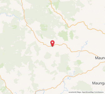 Map of Oue, Northland