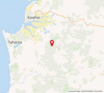 Map of Owhiro, Waikato