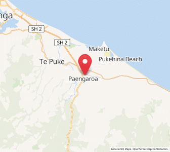 Map of Paengaroa, Bay of Plenty