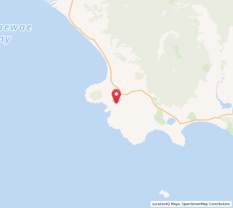 Map of Pahia, Southland