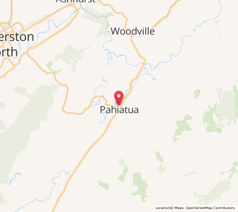 Map of Pahiatua, Wellington