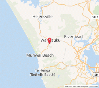 Map of Pahitoa, Auckland