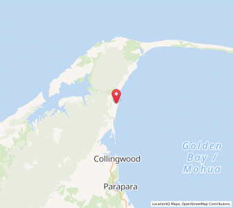 Map of Pakawau, Tasman