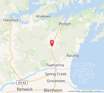 Map of Para, Marlborough