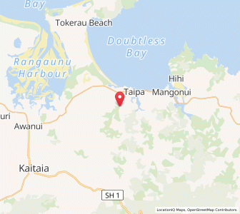 Map of Parapara, Northland