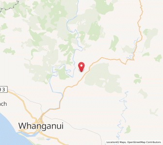 Map of Parikino, Manawatu-Wanganui