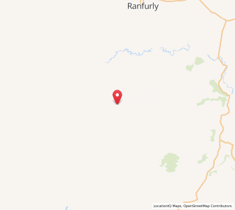 Map of Patearoa, Otago