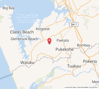 Map of Patumahoe, Auckland