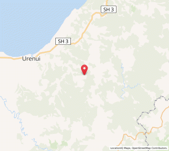Map of Pehu, Taranaki