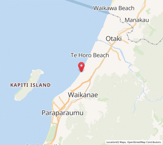 Map of Peka Peka, Wellington