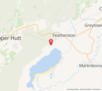 Map of Pigeon Bush, Wellington