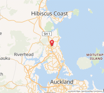 Map of Pinehill, Auckland