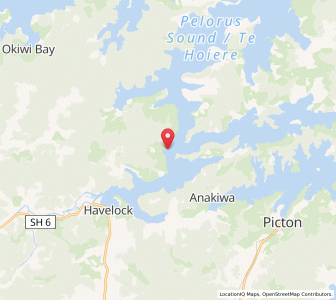 Map of Pinohia, Marlborough